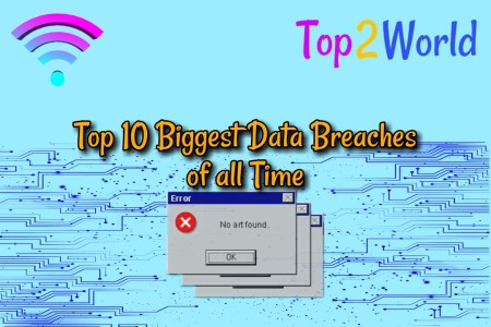 Top 10 Biggest Data Breaches Of All Time | Top2World